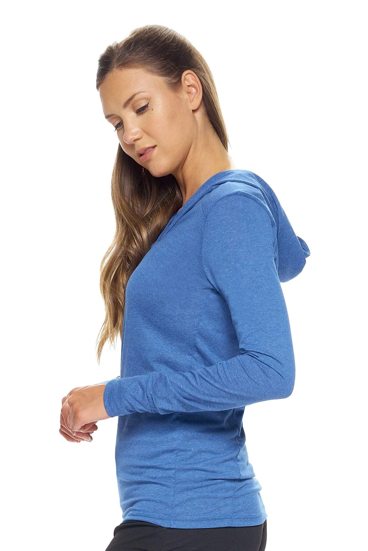AA311 Performance Heather Hoodie Shirt