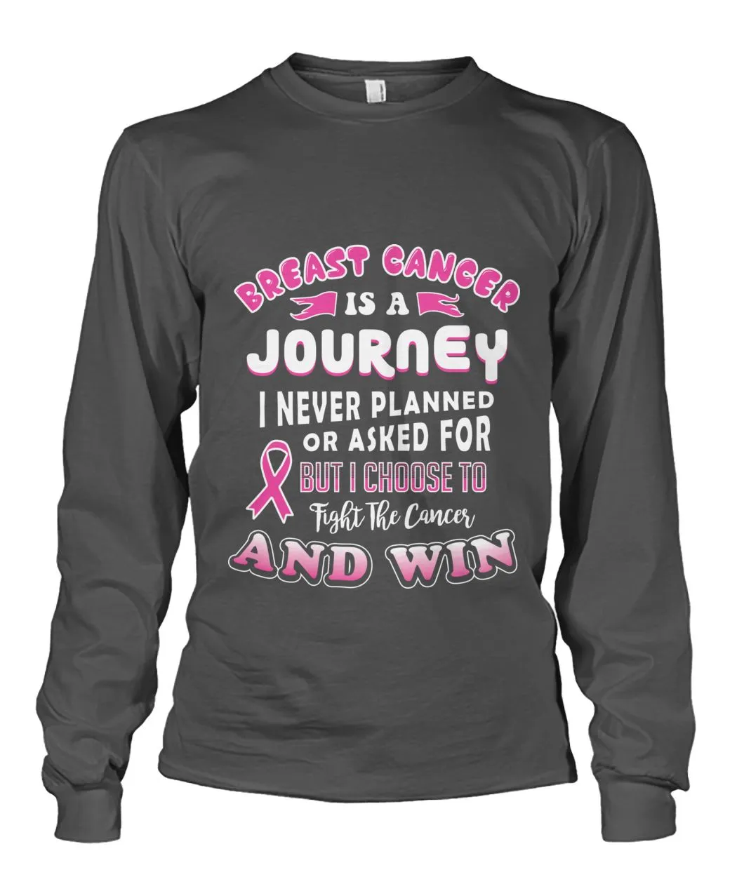 Breast Cancer is a Journey Shirts and Long Sleeves