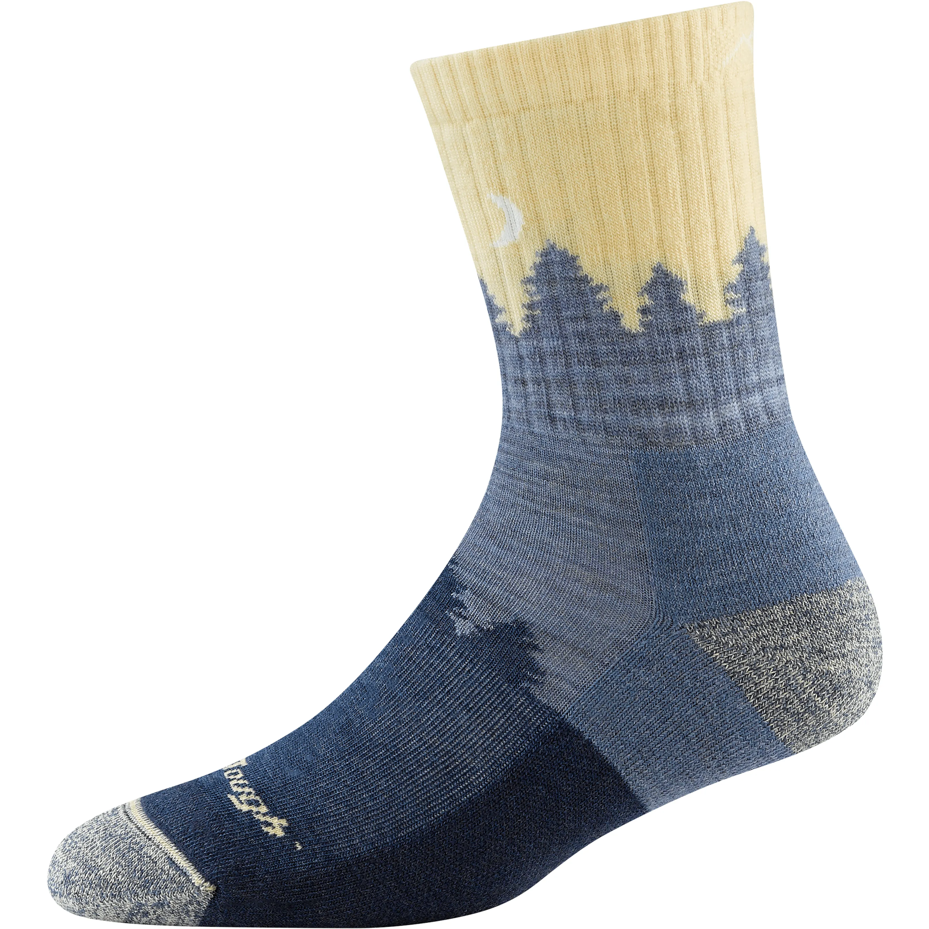 Darn Tough Womens Treeline Micro Crew Midweight Hiking Socks