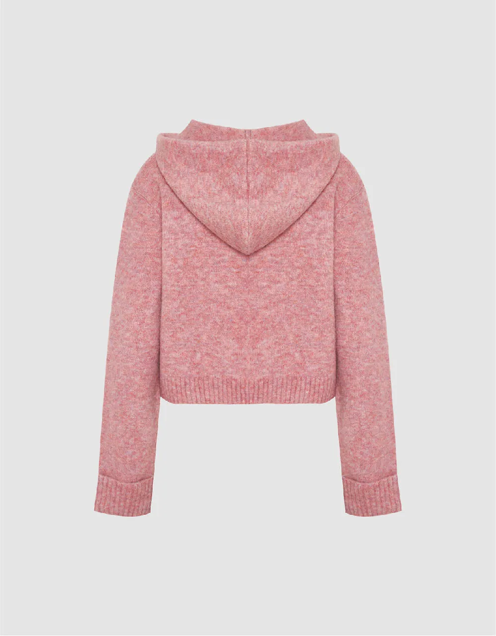 Hooded Loose Knitted T-Shirt