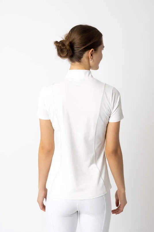 Horze Ryleigh Ladies Show Shirt White